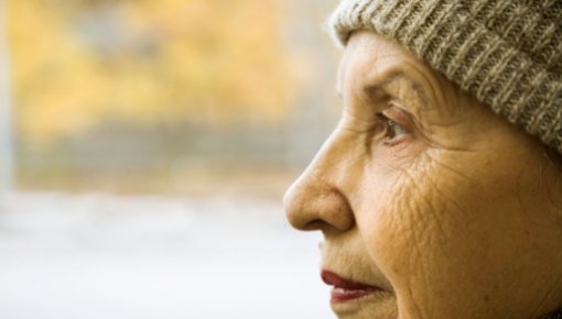 Photo of a woman looking into the distance