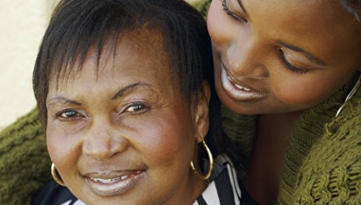 Photo of a mother and daughter