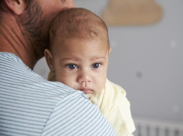 Photo of a father and his son