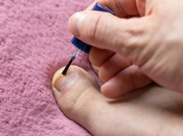Photo of a man hiking outdoors