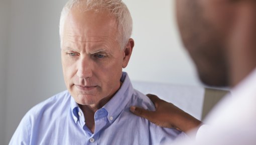 Photo of a patient at a doctor's appointment