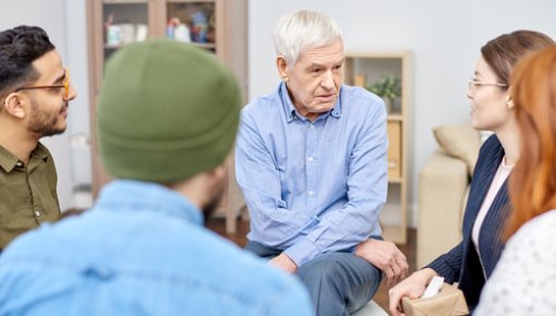 Photo of a support group