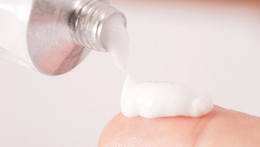 Photo of cream being squeezed out of a tube