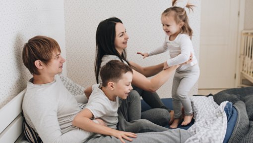 Photo of a family