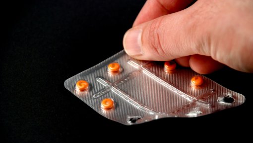 Photo of a packet of pills