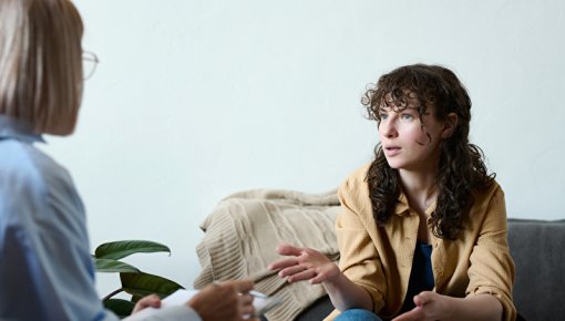 Photo of woman during a consultation