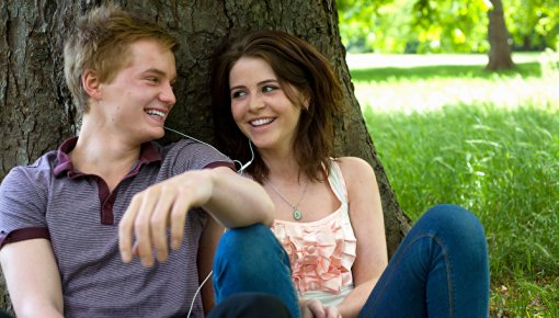 Photo of a couple outdoors