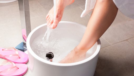 Photo of a foot bath