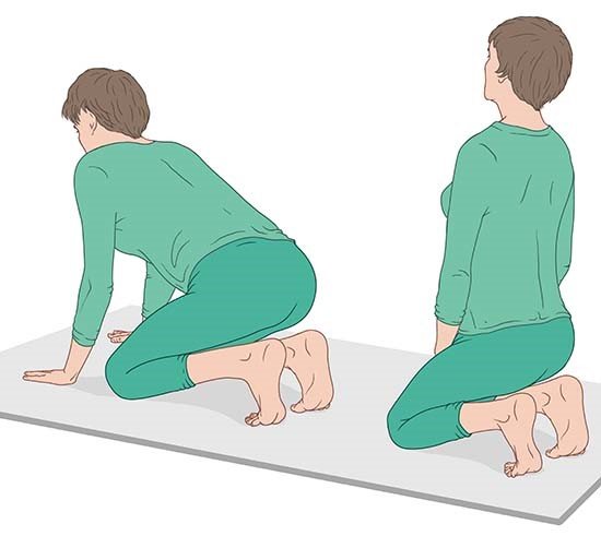 Illustration: Stretching exercise #3