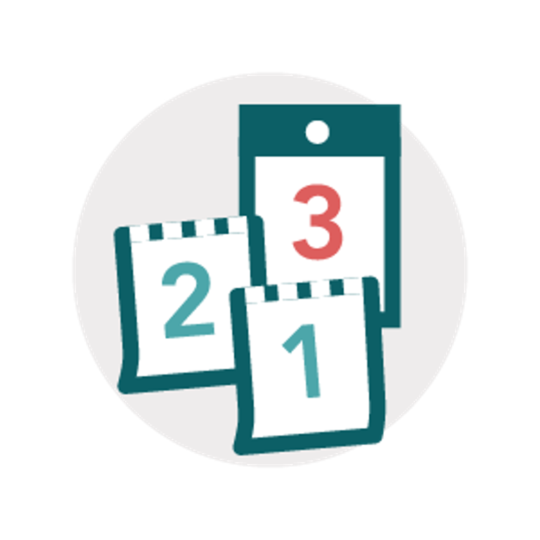 "Fever duration" icon