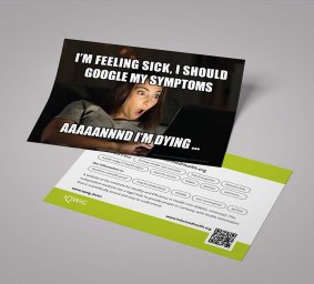 Preview of flyer "Feeling sick"