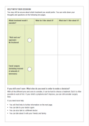 Image: Decision aid for people considering surgery to treat enlarged tonsils