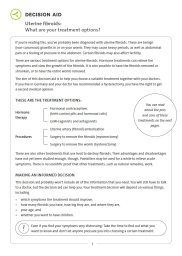 icture: Uterine fibroids decision aid