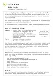 icture: Uterine fibroids decision aid