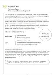 Image: Uterine prolapse treatment decision aid, PDF, 193 kB