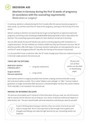 Preview of "Abortion in Germany" decision aid